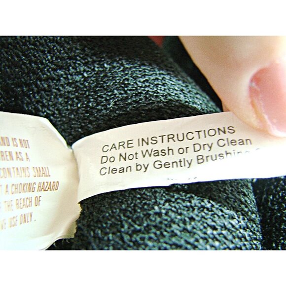 Vintage Plush Stuffed Black Cat & Bird Home Decor Tender Heart Treas Halloween - Picture 8 of 11